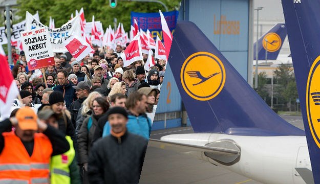 Zbog velikog štrajka pilota Lufthanse blokirano preko 100.000 putnika