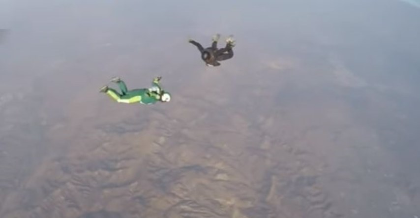 VIDEO Najstrašniji pothvat dosad: Skočio s visine od sedam kilometara bez padobrana