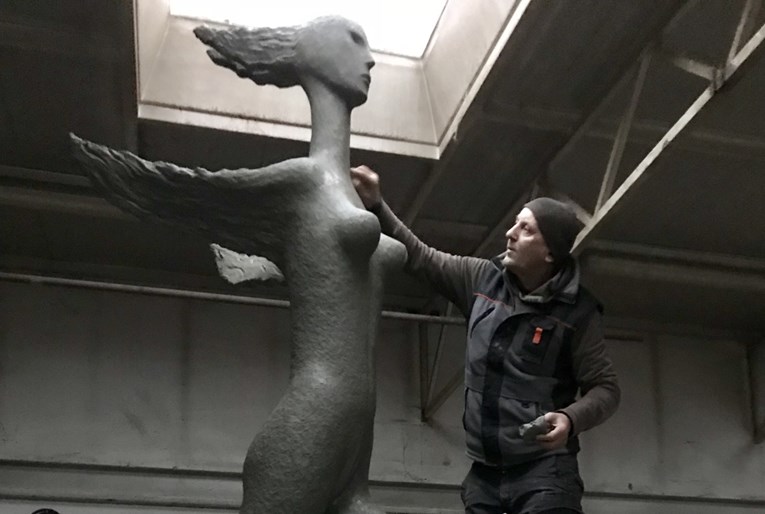 FOTO Slavni Lupino predstavlja novu skulpturu: "Ovo će biti svjetski hit"