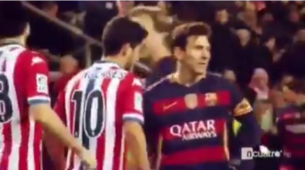 Nesvakidašnja situacija: Igrači Sportinga čuvali Messija i Neymara dok je Suarez izvodio penal