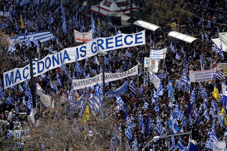 VIDEO Stotine tisuća Grka prosvjedovalo protiv imena Makedonije