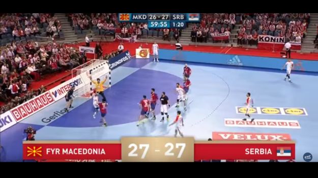 Pogledajte kako su Makedonci u posljednjoj sekundi izbacili Srbiju