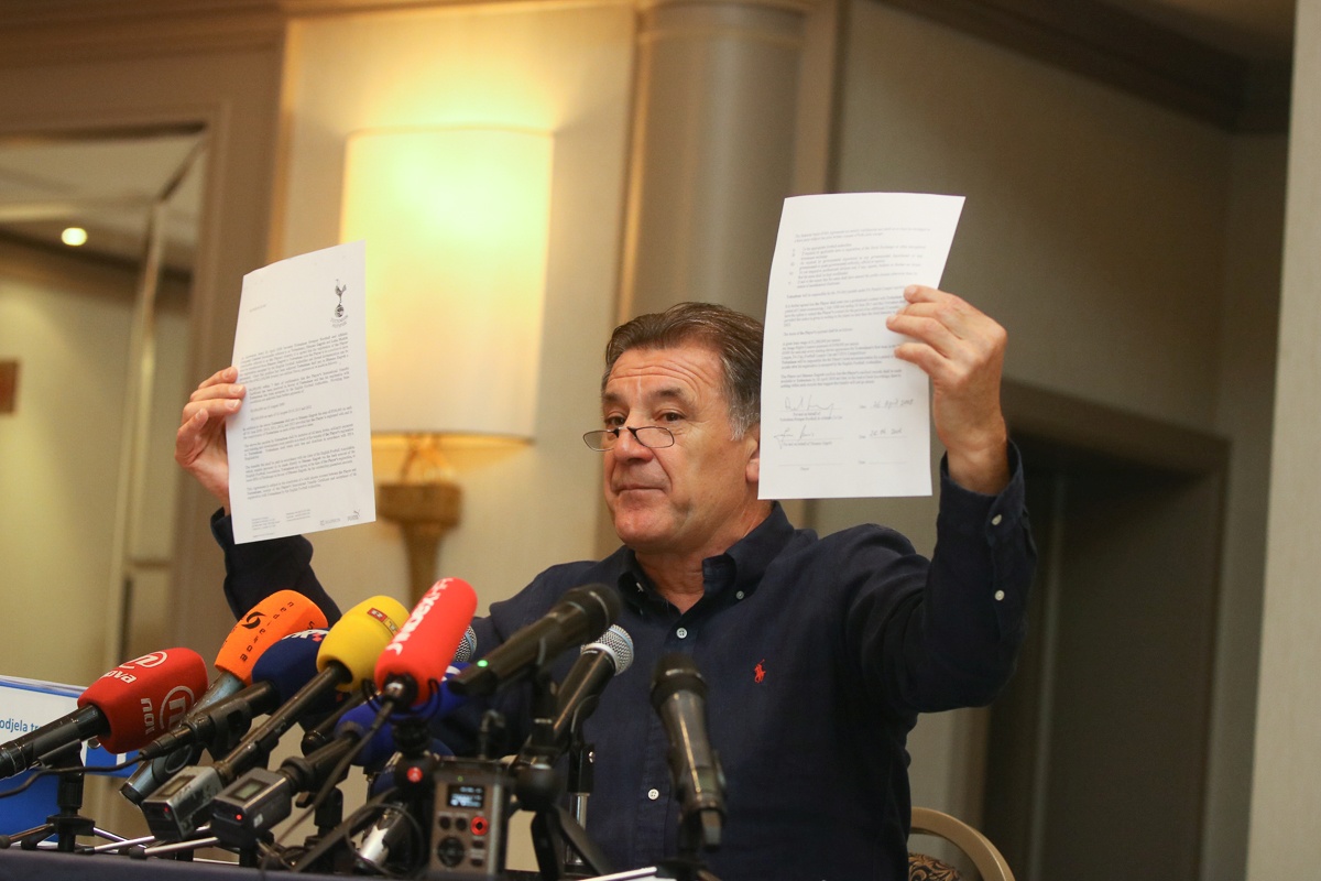 MAMIĆ POKAZAO UGOVORE Pogledajte koliko je točno Tottenham platio Luku Modrića