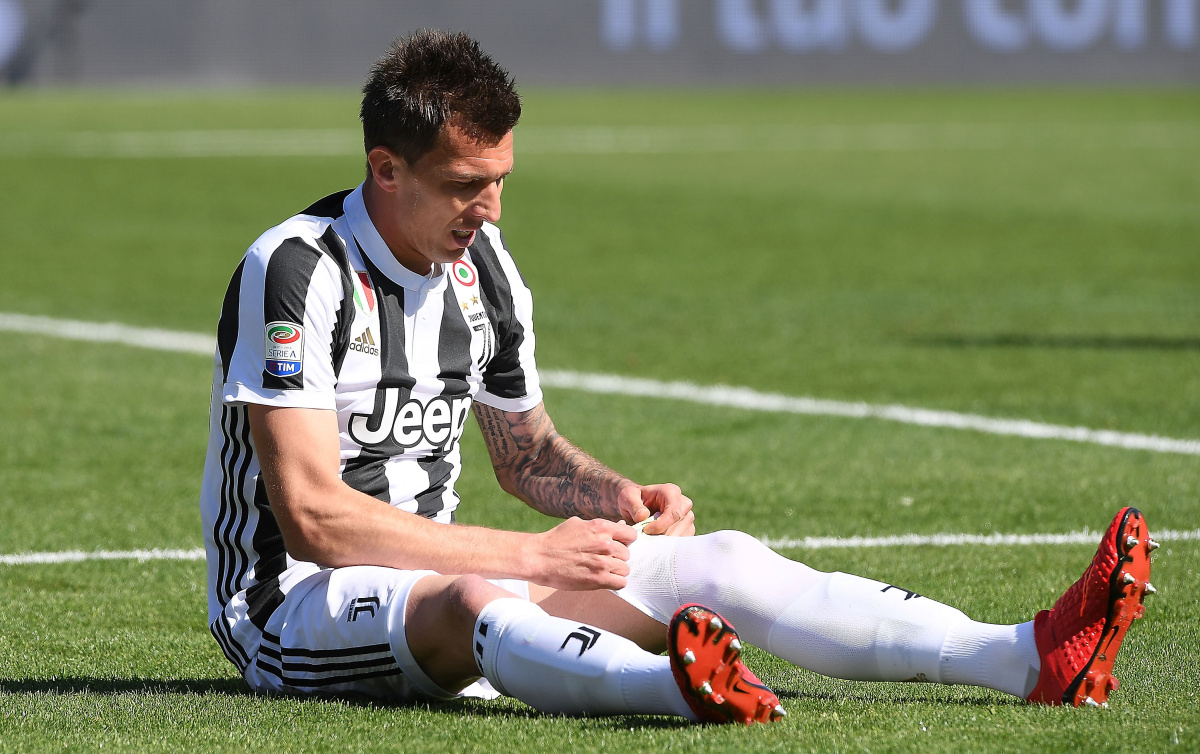 JUVENTUSOV RATNIK Mandžukić nakon derbija dobio 10 šavova