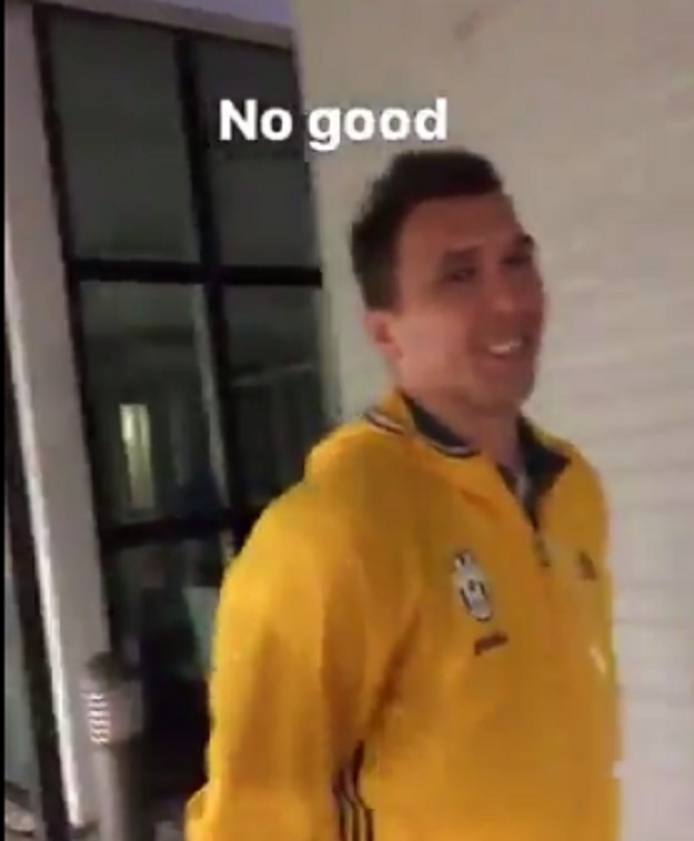 VIDEO Mario "nije dobro" Mandžukić ponovo udara: Mandžo, vani je snijeg. No good!