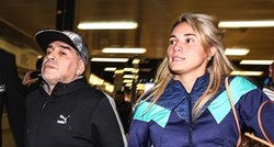 FOTO Evo tko je plavokosa ljepotica s kojom je Maradona stigao u Zagreb