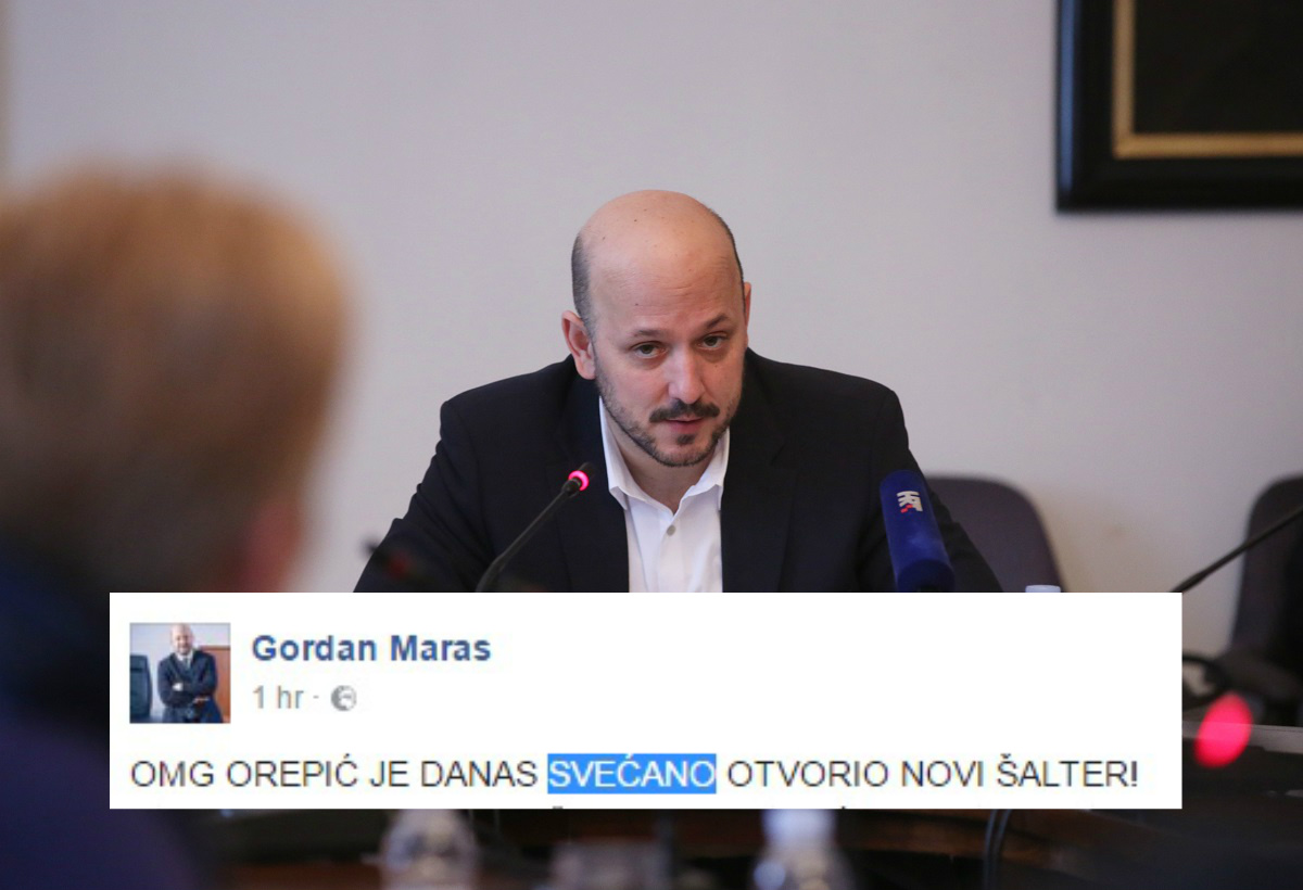 Maras se išao narugati Orepiću pa se (opet) osramotio nevjerojatnom nepismenošću