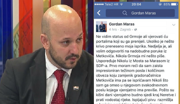 "Oh no, Grmoja again": Maras nastavio prepucavanje, secirao Grmojinu karijeru