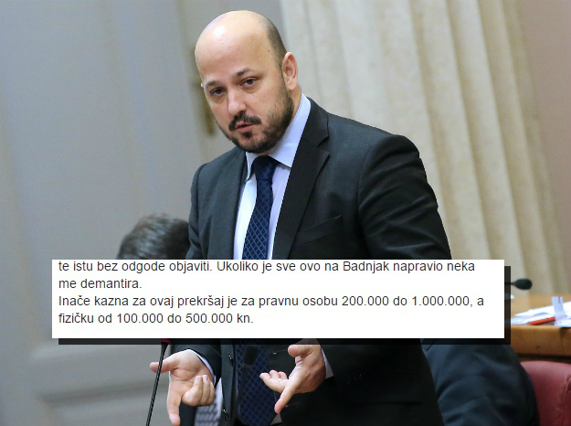 Maras Plenkovića prozvao za ozbiljno kršenje zakona, tvrdi da je kazna za to i do milijun kuna