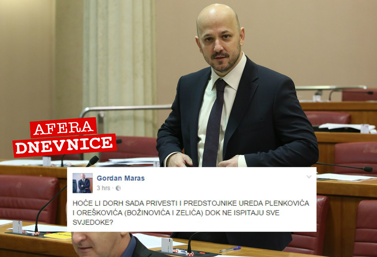 Maras: Hoće li DORH sada privesti i predstojnika Plenkovićeva ureda dok se ne ispitaju svjedoci?