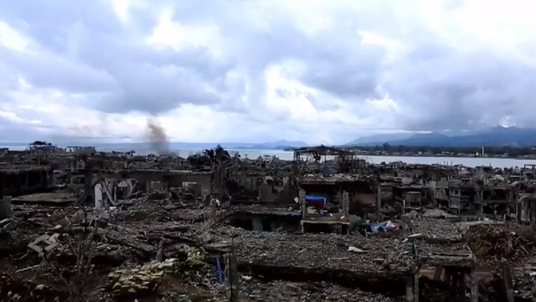 VIDEO Uništenje nakon poraza ISIS-a u Filipinima: "Skoro sve je spaljeno, jedva zadržavamo suze"