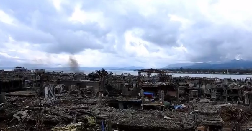 VIDEO Uništenje nakon poraza ISIS-a u Filipinima: "Skoro sve je spaljeno, jedva zadržavamo suze"