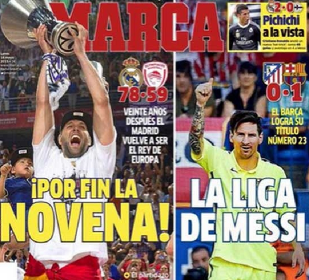 Svjetske naslovnice: Messijeva liga