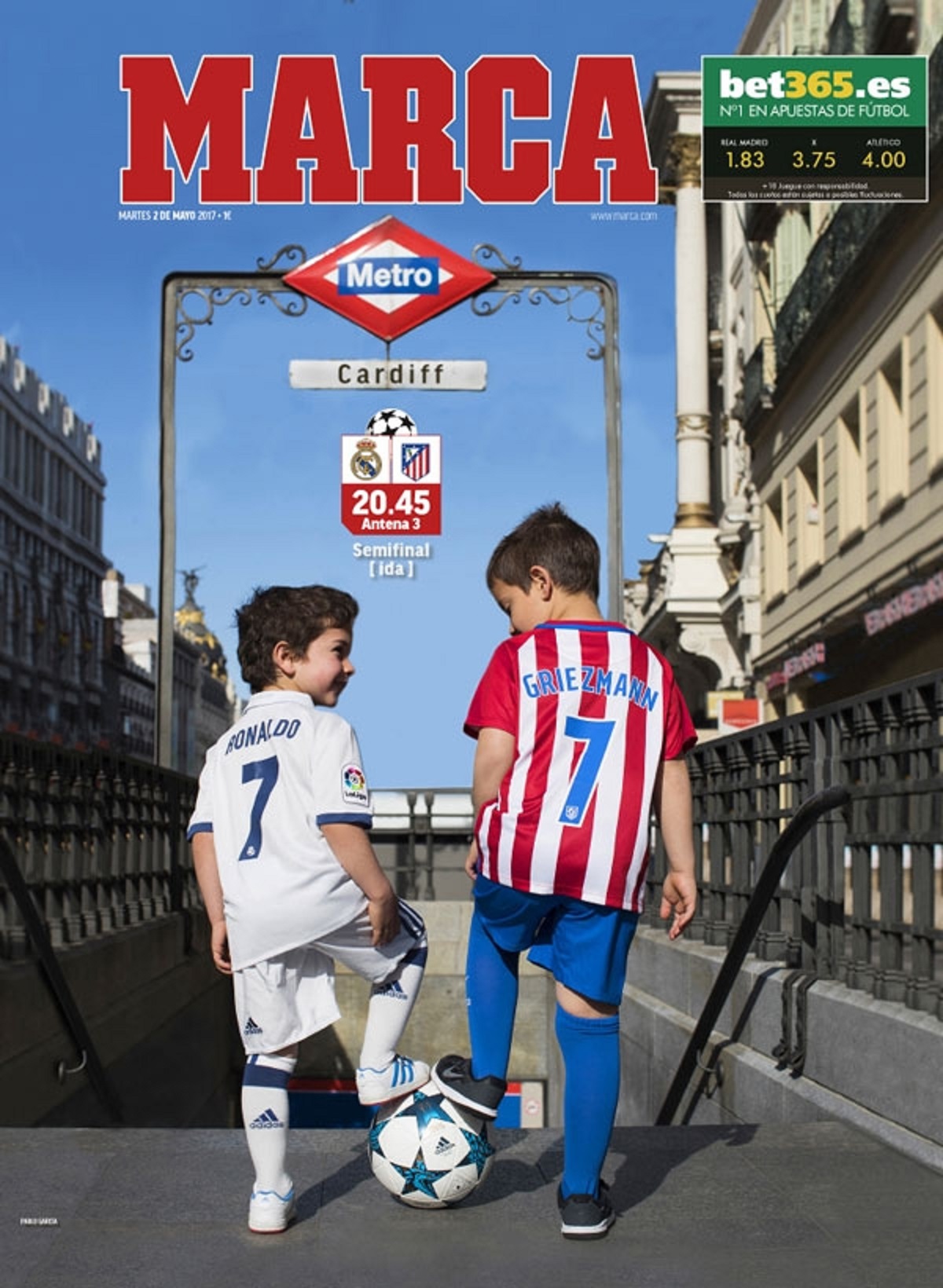 PREKRASNO Madridska novina oduševila naslovnicom za gradski derbi u polufinalu LP-a