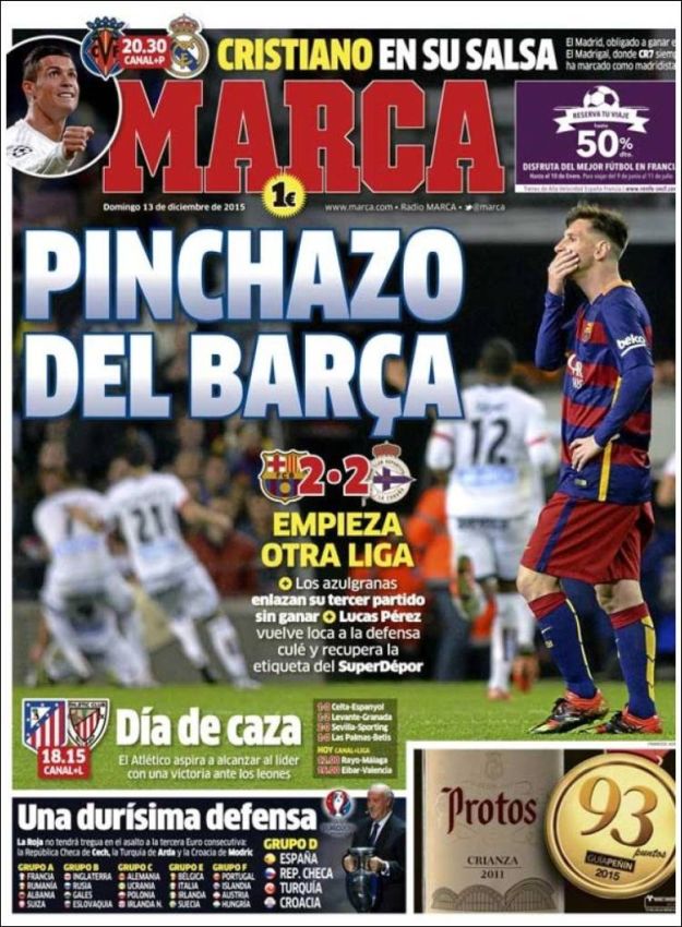 Svjetske naslovnice: Probušena Barcelona