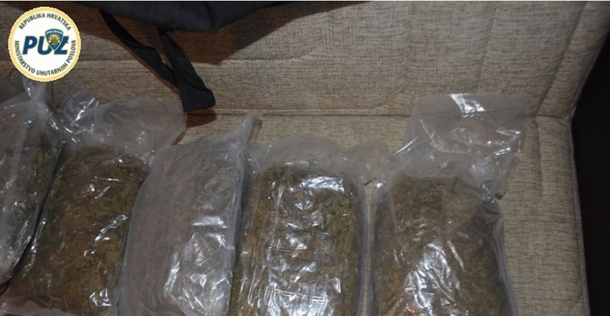 FOTO Zagrebačka policija pronašla 23 kilograma marihuane, uhićen 31-godišnjak