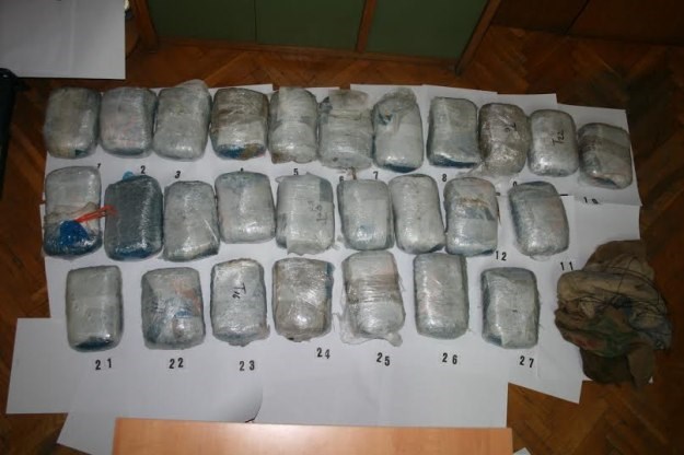 Policija pronašla 28 kilograma marihuane kod Imotskog