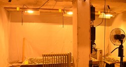 FOTO U podrumu u Velikoj otkriven laboratorij za uzgoj marihuane, pogledajte kako izgleda