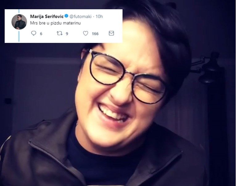 Nakon Beovizije, Marija Šerifović prostački vrijeđala na Twitteru: "Mrš bre u pizdu materinu"
