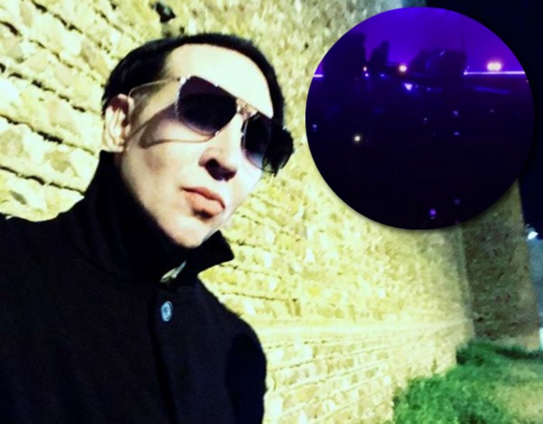 VIDEO Na Marilyna Mansona srušila se pozornica tijekom koncerta, hitno prevezen u bolnicu