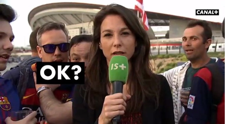 Neće je brzo zaboraviti: Novinarka sama rastjerala dosadne navijače Barcelone