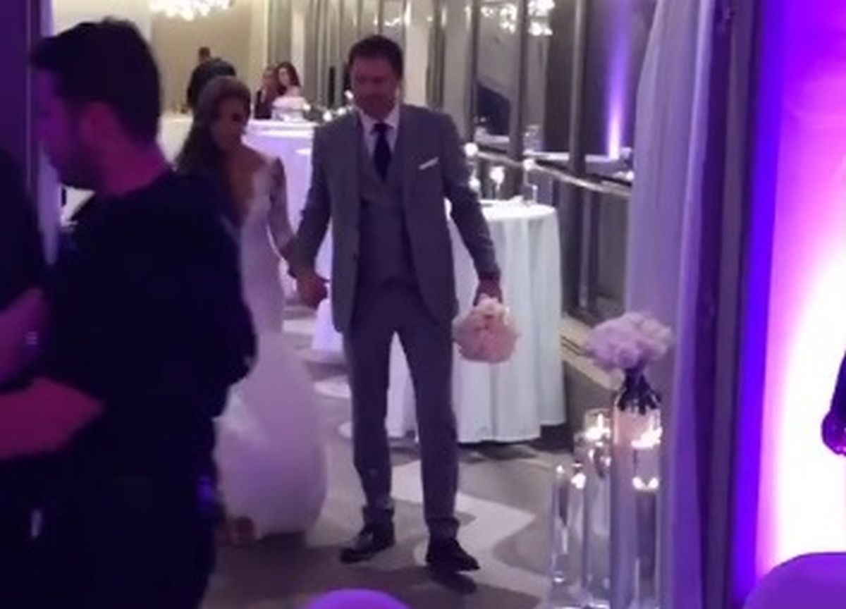 FOTO Pogledajte ulazak Marija Mamića i Tije Jurčić u svadbenu salu