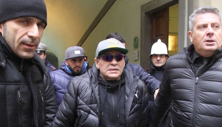 Maradona napao ženu u Madridu, intervenirala policija