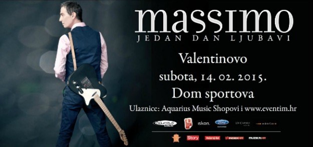 Dijelimo još četiri ulaznice za Massimov sutrašnji koncertni spektakl u Domu sportova!