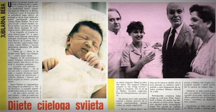Bilo jednom u Jugoslaviji: Prije 30 godina u Zagrebu se rodila beba o kojoj je pričao cijeli svijet