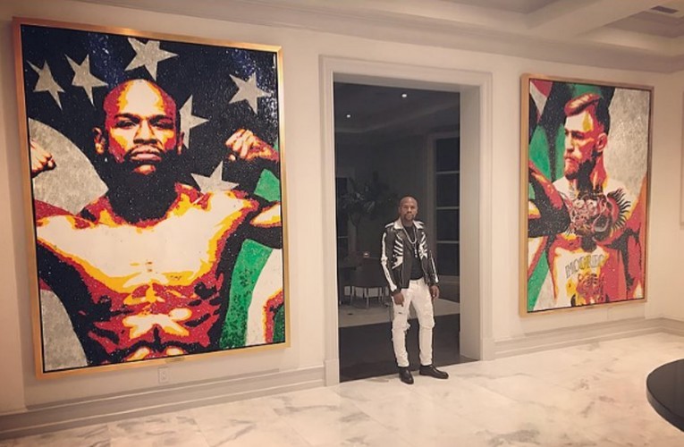 Nikad ne biste pogodili kome je Mayweather posvetio cijeli zid u vili