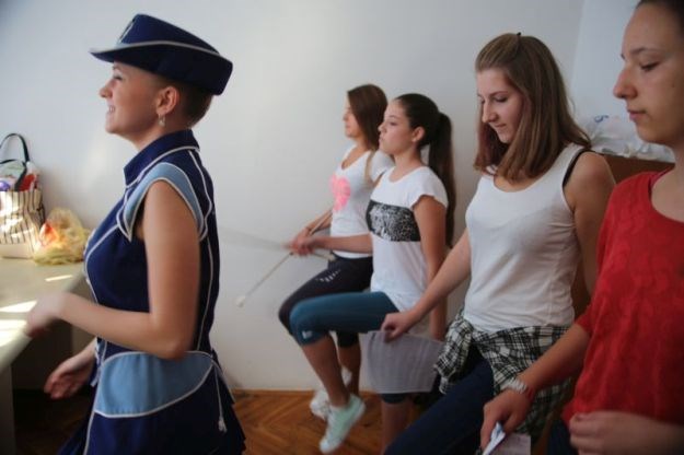 Gužva na audicijama: Brojne djevojčice i djevojke žele postati mažoretkinje