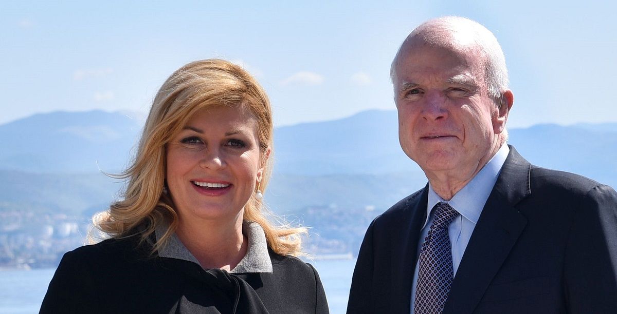 Kolinda i Plenković primili senatora McCaina, žestokog kritičara Trumpa