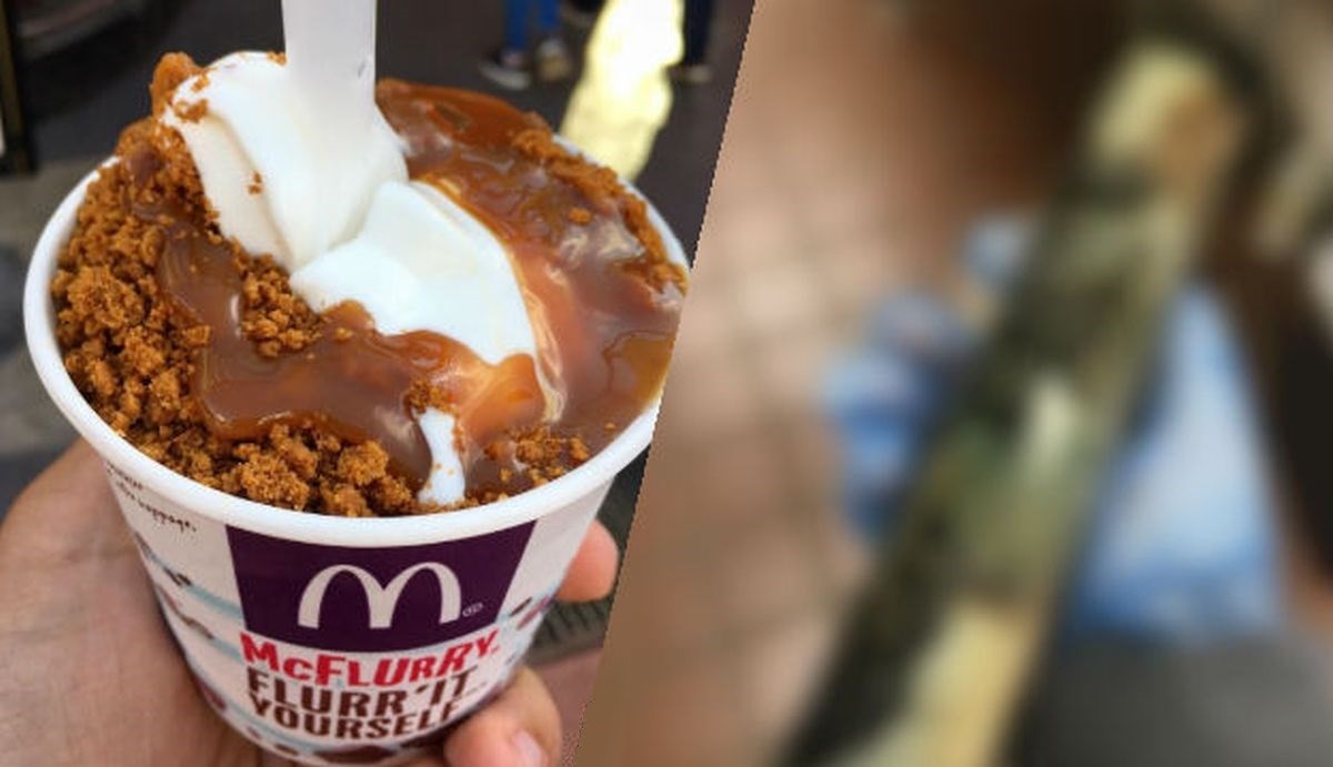 Odvratne fotke: Bivši zaposlenik McDonald´sa tvrdi da se ovo nalazi u stroju koji radi McFlurryje