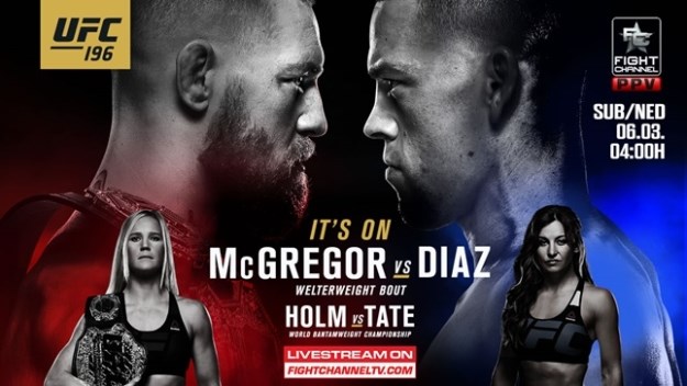 Ovo smo čekali - Spektakularni UFC 196: McGregor vs. Diaz, Holm vs. Tate
