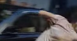POČELO JE Conorovi fanovi napali Floydovu limuzinu, koja u gužvi ruši Mayweatherovu gorilu