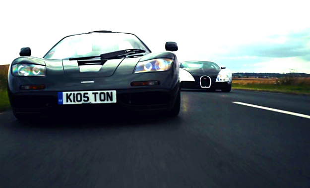 Sukob titana: Bugatti Veyron protiv McLarena F1