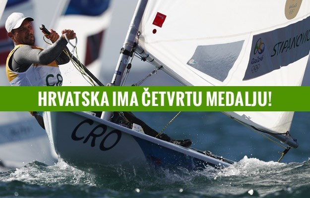 STIPANOVIĆ UŠAO U POVIJEST Osigurao je prvu medalju za hrvatsko jedrenje, a može uzeti i zlato