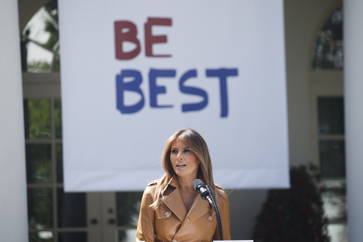 Melania Trump predstavila kampanju za djecu, poučavat će ih kako se ponašati na internetu