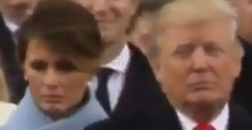 Nova snimka otkrila: Evo zašto se Melania uozbiljila kada joj je Trump okrenuo leđa