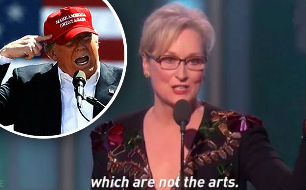 Trump napao Meryl Streep na Twitteru i ispao totalna budala