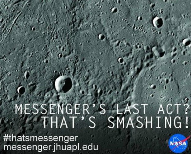 "Zbogom": NASA-in Messenger udario u Merkur i poslao svoje zadnje poruke