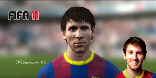 Video pokazuje koliko je Messi napredovao na FIFA-i u posljednjih 11 godina
