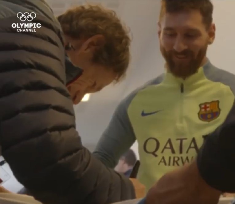 I Messi ima idola: Bio je sretan kao malo dijete kad je upoznao 55-godišnju olimpijsku legendu