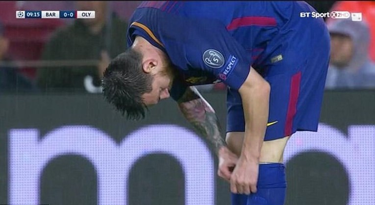 Messi usred utakmice iz čarape izvadio tabletu i progutao je