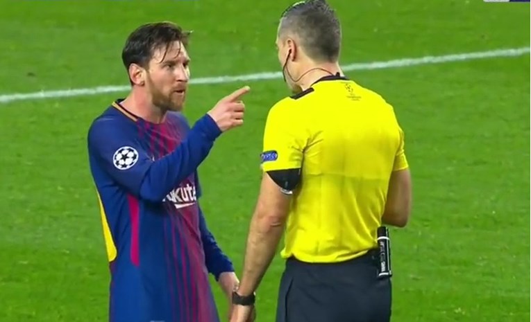 Messi odbrusio najboljem slovenskom sucu: "Nemoj tako razgovarati sa mnom!"