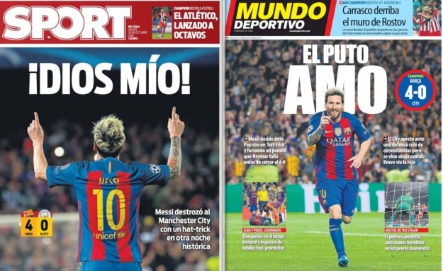 "Bog" Messi okupirao naslovnice, Englezi ismijali Pepa i Clownija Brava
