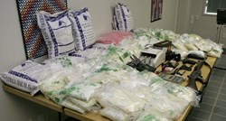 U Kini zaplijenjeno tri tone metamfetamina