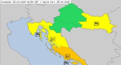 Meteoalarm upozorava na snažno i olujno jugo na području Dubrovnika