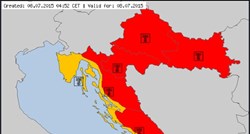 I danas ekstremno vruće, Meteoalarm gotovo cijelu Hrvatsku obojio u crveno, no stiže i osvježenje