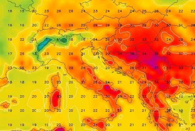 Idući tjedan stižu paklene vrućine, u Slavoniji čak do 35 stupnjeva?